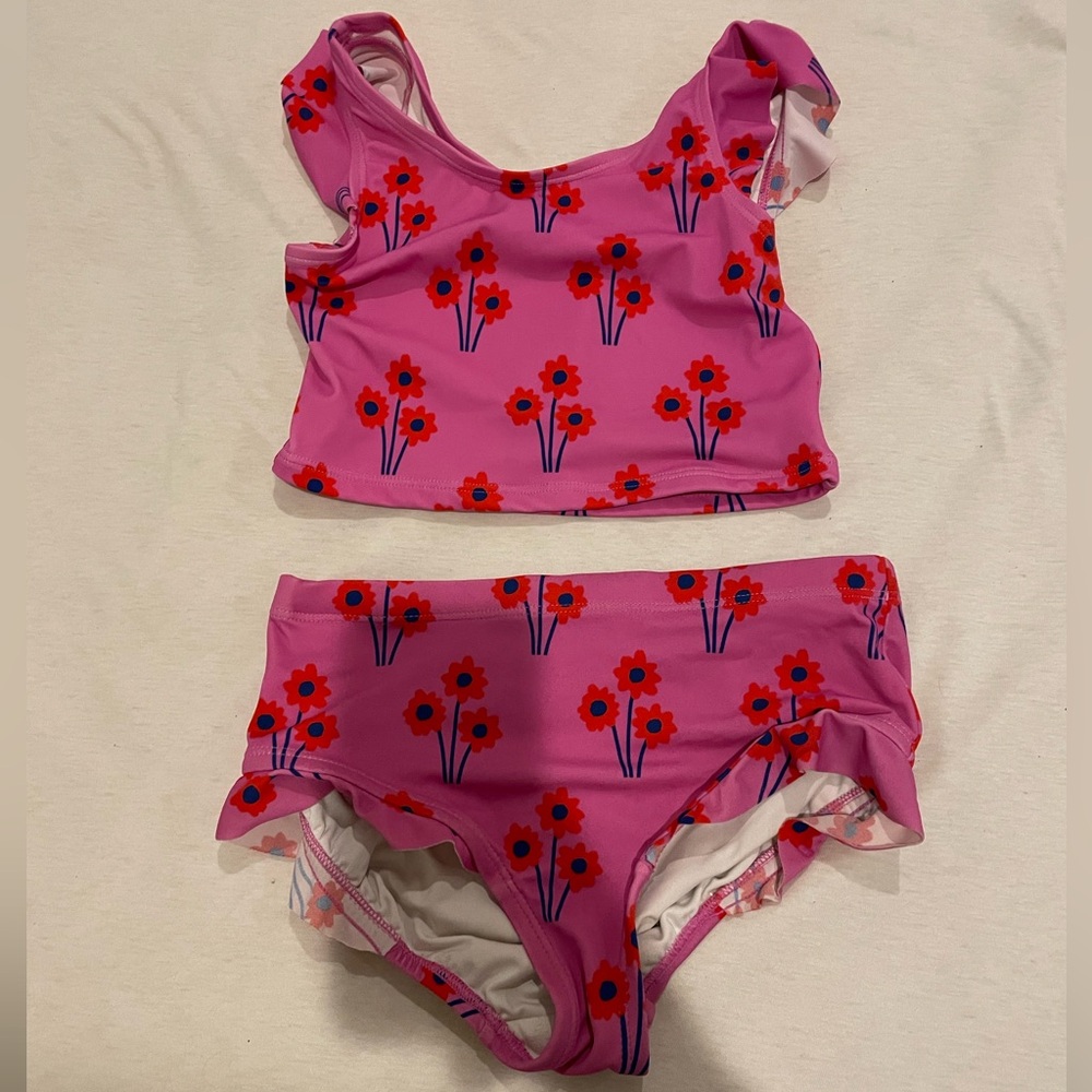 Hanna Andersson 2 piece swimsuit size 8 130cm